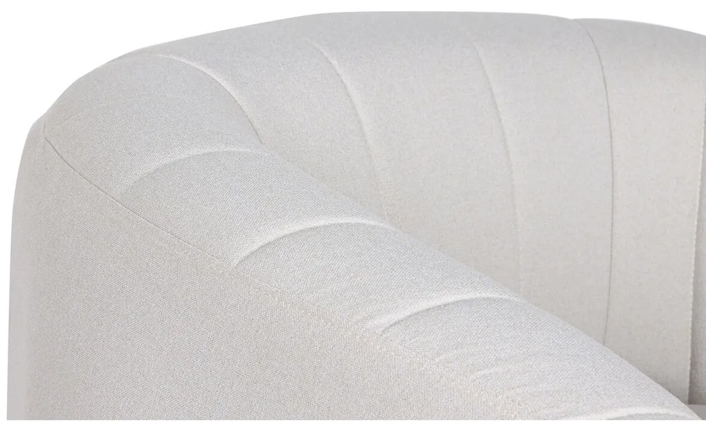 Πολυθρόνα DKD Home Decor Μαύρο Μπεζ Χρυσό Αφρός Ξύλο Μέταλλο 81 x 75 x 73 cm