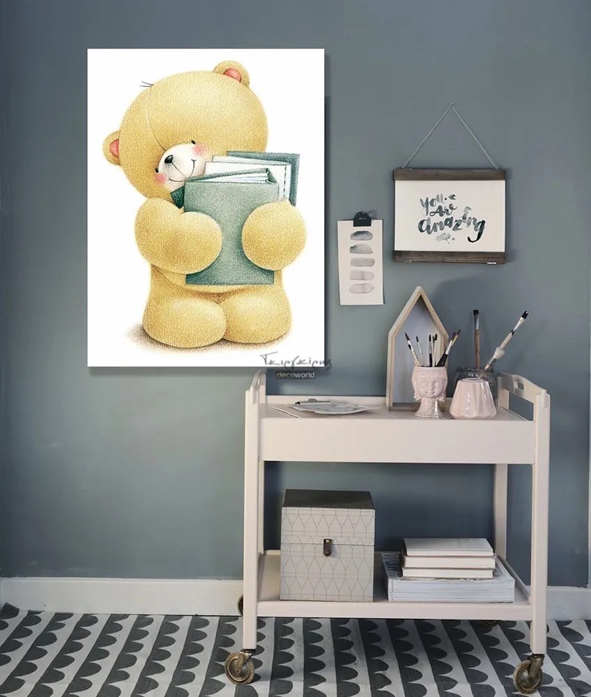 Παιδικός πίνακας σε καμβά Forever friends KNV0250 45cm x 65cm