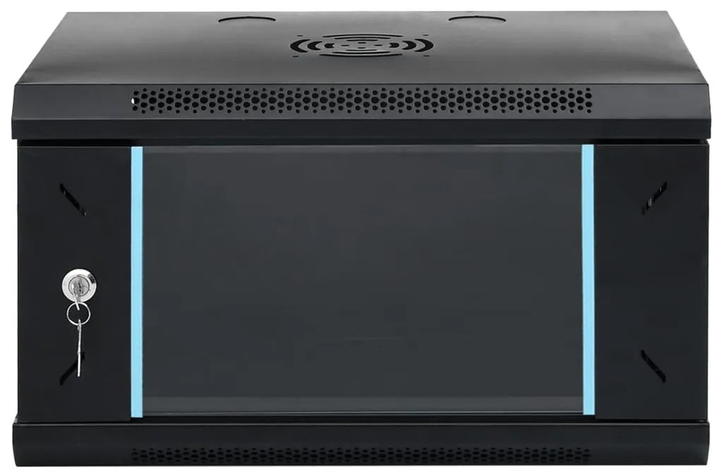 vidaXL Ντουλάπι Δικτύου Επιτοίχιο 6U 19" IP20 53x40x30 εκ.