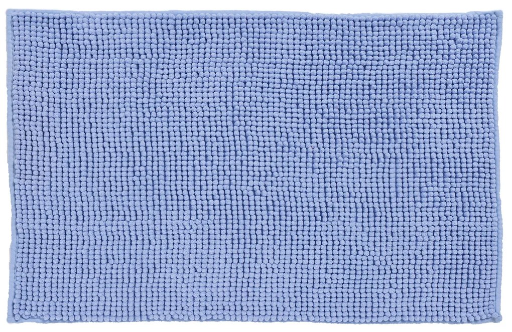 Ταπέτο Μπάνιου Αντιολισθητικό Chenille 60x90εκ. Bathmats 0778 Μπλε Das Home