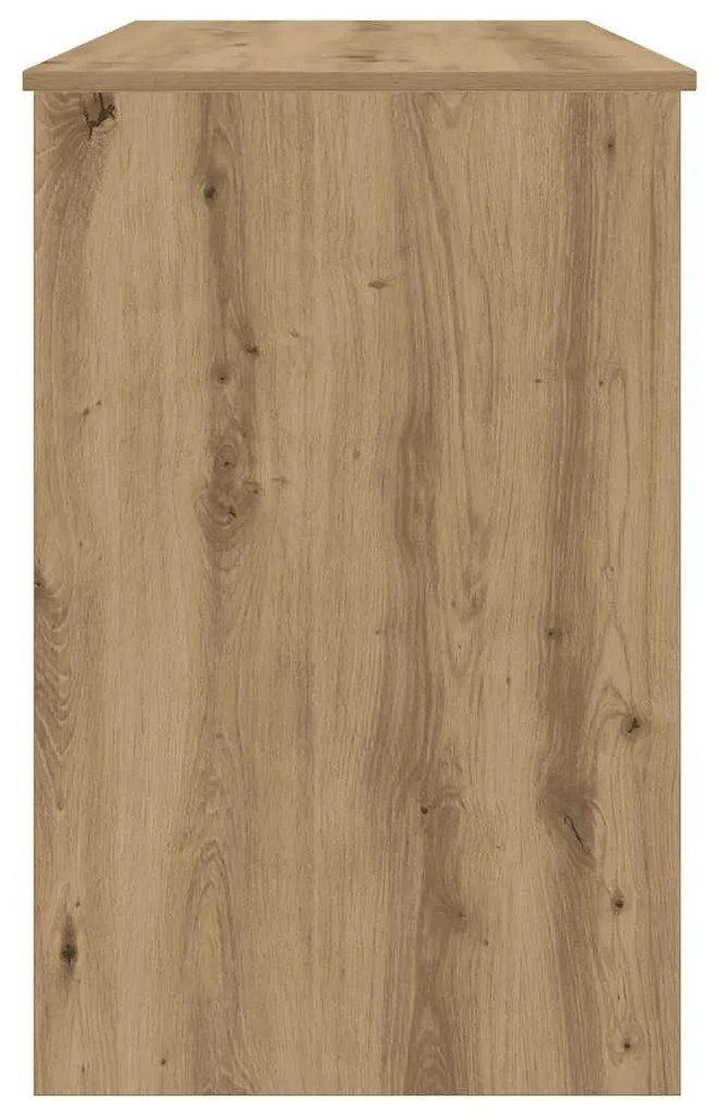 vidaXL Γραφείο Αρτισιανή Δρυς 100x50x76 εκ. από Επεξεργασμένο Ξύλο