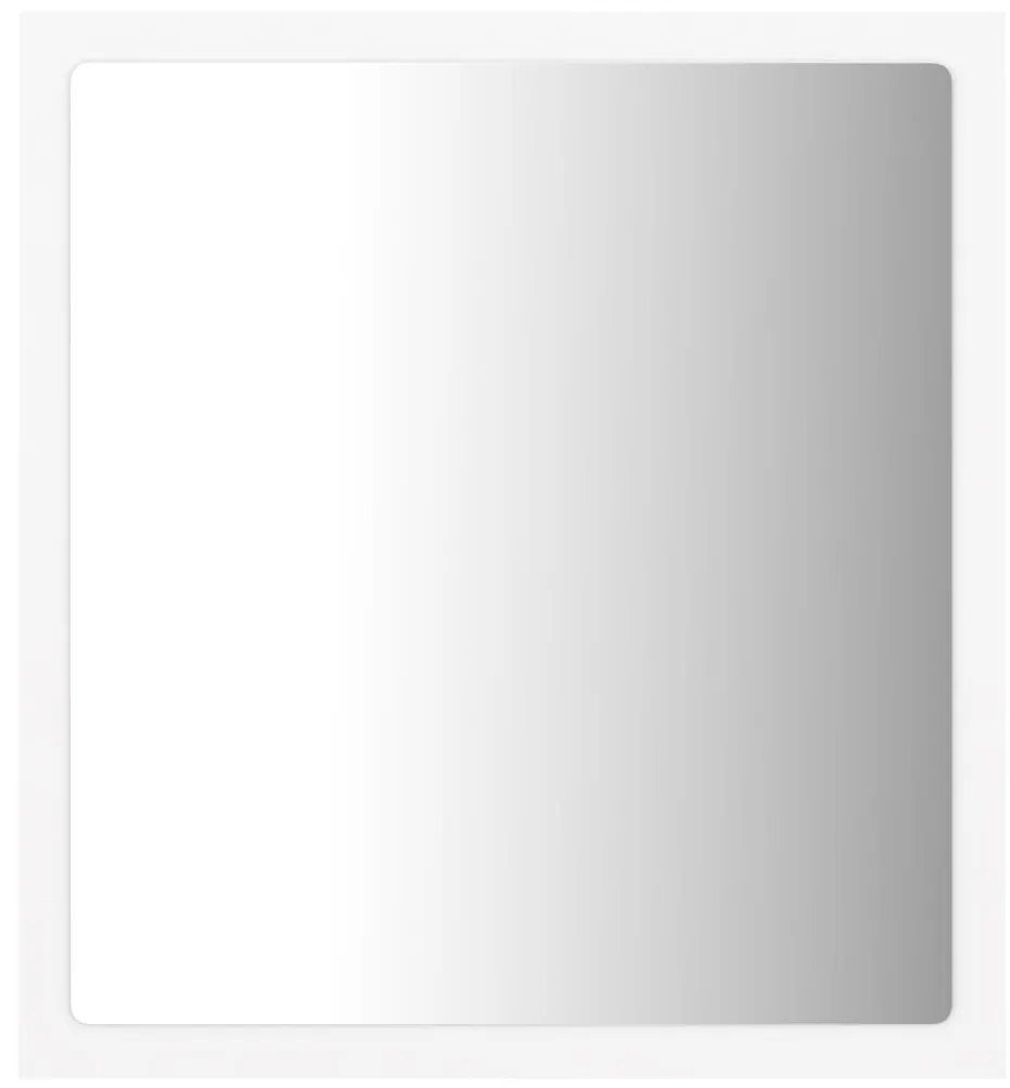 Καθρέφτης Μπάνιου με LED Λευκός 40 x 8,5 x 37 εκ. Ακρυλικός 804908