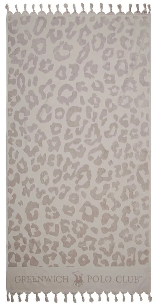 Πετσέτα Θαλάσσης (90x170) Greenwich Polo Club Beach 3837 Beige