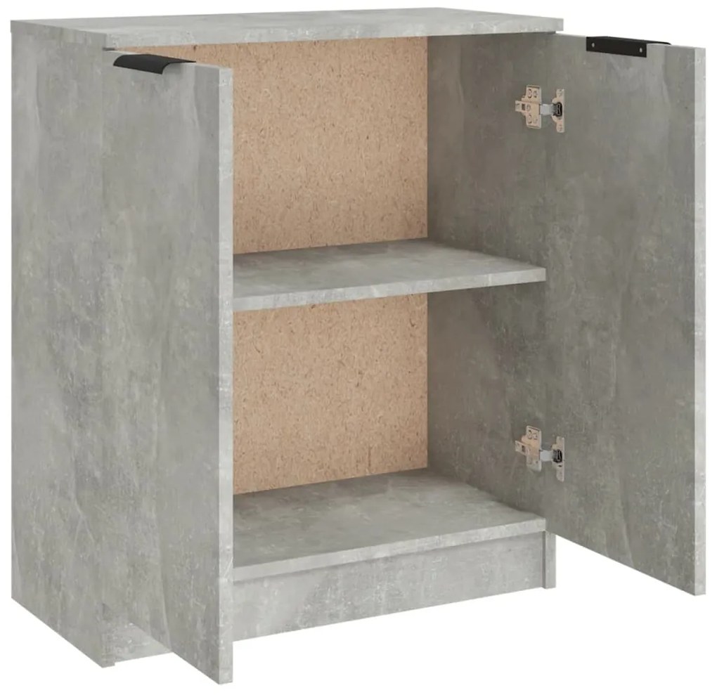 vidaXL Ντουλάπι Γκρι Σκυροδέματος 60 x 30 x 70 εκ. Επεξεργασμένο Ξύλο