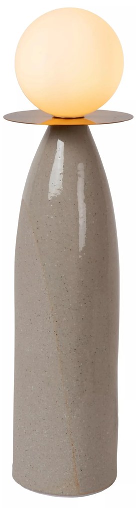 Φωτιστικό Επιτραπέζιο Lucide 13544-45-36 FIGARO Γκρι (Grey)|Λευκό (White)