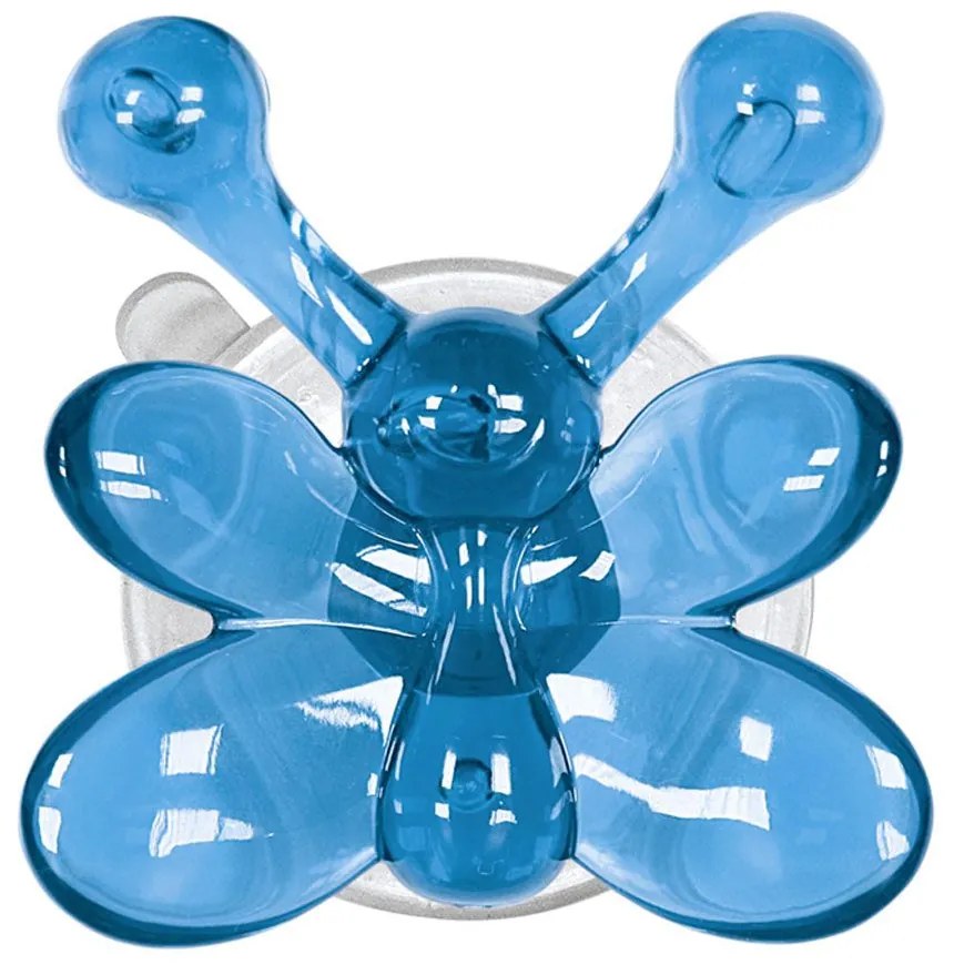 Κρεμάστρα Μπάνιου Crazy Hooks Butterfly Lisa 7,1x7,5cm Turquoise Kleine Wolke Thermoplastic