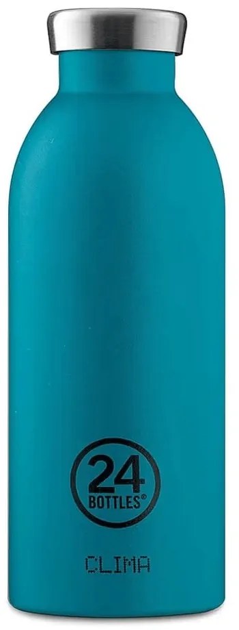 Μπουκάλι - Θερμός Clima 050 Atlantic Bay 8051513921766 500ml Petrol 24Bottles Ανοξείδωτο Ατσάλι