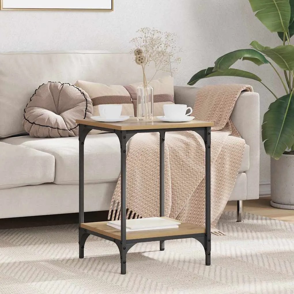 Τραπεζάκι σαλονιού Artisan Oak 40 x 40 x 55 εκ