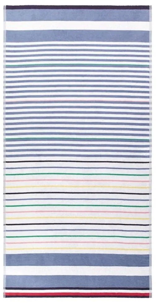 Πετσέτα Θαλάσσης Ocean Drive Blue Tommy Hilfiger Θαλάσσης 100% Cotton