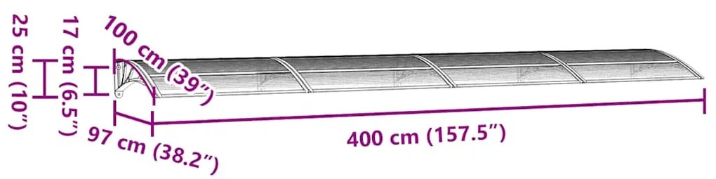 ΣΤΕΓΑΣΤΡΟ ΠΟΡΤΑΣ ΜΑΥΡΟ 400 X 100 ΕΚ. ΑΠΟ ΠΟΛΥΚΑΡΒΟΝΙΚΟ 153600