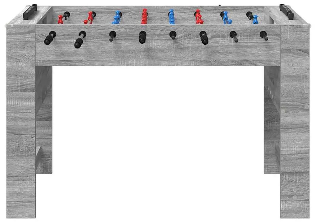 vidaXL Τραπέζι Φουτμπολ Γκρίζο Σονομα 125 x 60,5 x 80 εκ.