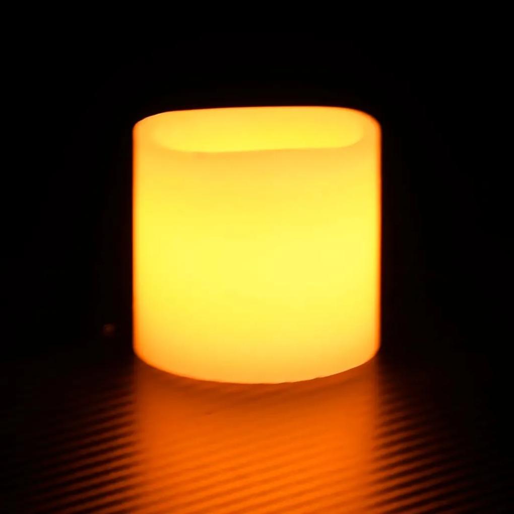 335833 Ηλεκτρικά κεριά LED 100 τμχ Ζεστό Λευκό - Κρεμ
