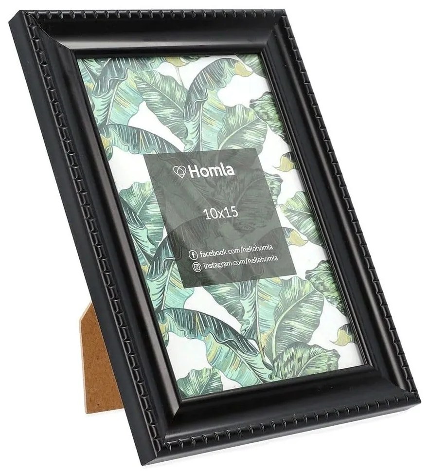 Κορνίζα Lens 164552 10x15cm Black Plastic,Mdf