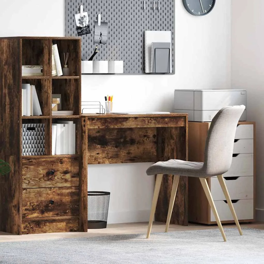 vidaXL Γραφείο Άλλο Καπνιστή δρυς 80 x 40 x 76 εκ. Επεξεργασμένο ξύλο