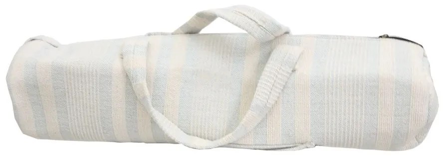 Τσάντα Γυμναστικής Yoga Mat Bag Grey and White (15x15x68) Soulworks 0610006