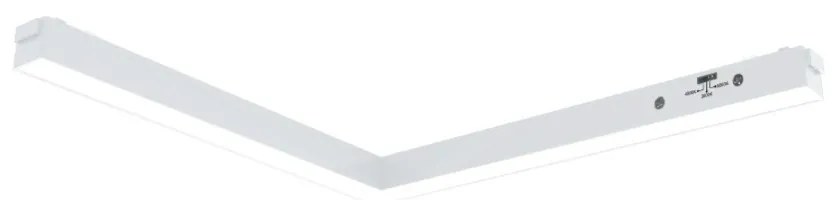 Γραμμικό φωτιστικό LED 24W 3CCT για ultra thin ράγα σε λευκή απόχρωση D:30X2,6X2,4cm (TMU0180-White)