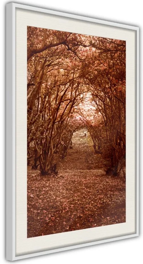 Αφίσα - Quiet Path - 40x60 - Χρυσό - Με πασπαρτού