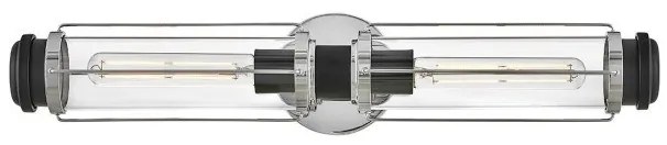 Απλίκα Φωτιστικό Μπάνιου 2xE27 IP44 Masthead Elstead Lighting-HK-MASTHEAD2-PCBK-Χρώμιο HK-MASTHEAD2-PCBK