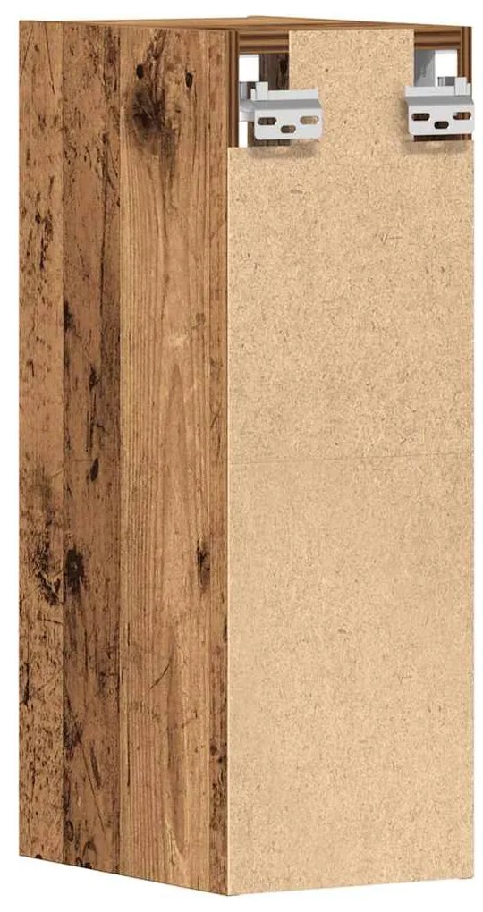 vidaXL κρεμαστό ντουλάπι Riga από παλιό ξύλο 20x29,5x60 cm