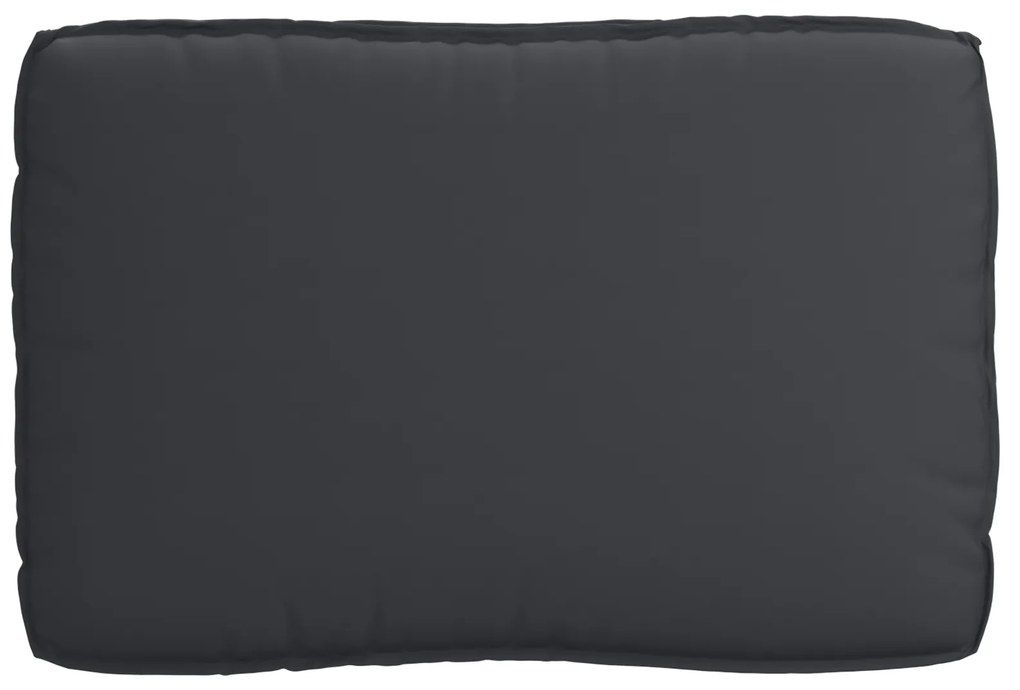vidaXL μαξιλάρι παλετών  για κάθισμα Μαύρο 120x80x12 εκ. ύφασμα οξφόρδη