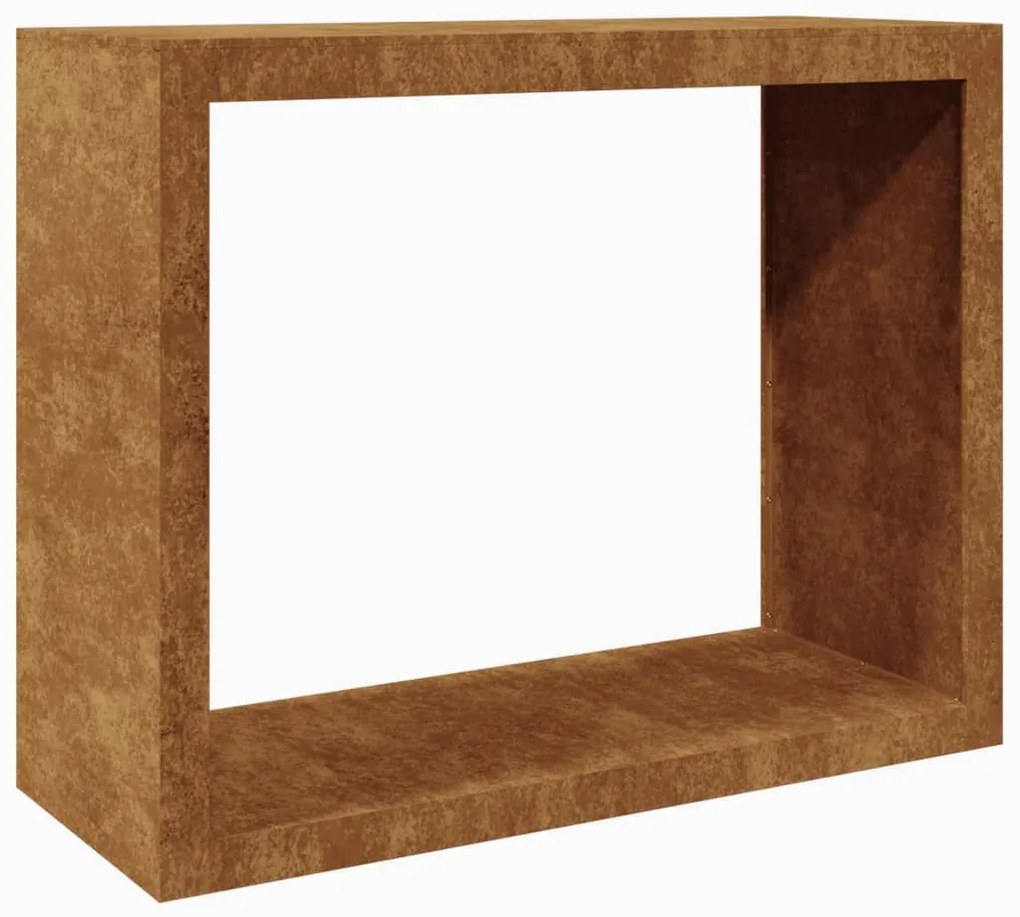 Ράφι για καυσόξυλα vidaXL 100x40x80 cm Ατσάλι σκληρυθέν στον αέρα