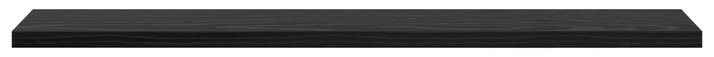vidaXL Ράφια Βιβλιοθήκης - Σετ 4 Μαύρου Δρυός, 60x10x1.5 εκ - Ξύλινα