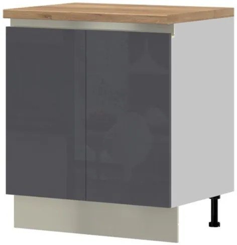 Επιδαπέδιο ντουλάπι Trinity R80-2K-Anthraki Gualistero