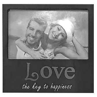 Κορνίζα μαύρη love 10x15cm Homie 321848 12-1828