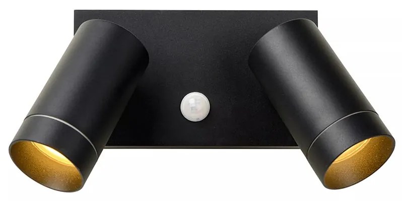 Φωτιστικό Επίτοιχο Lucide 09831-02-30 TAYLOR Μαύρο Ματ (Black Mat)