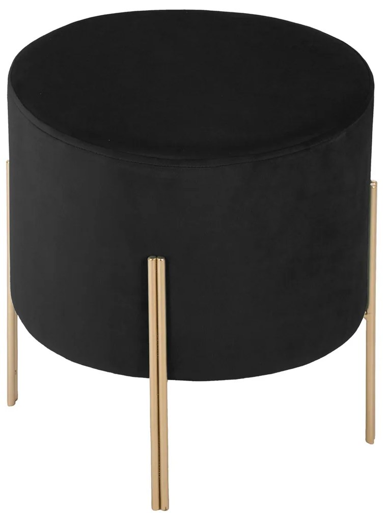 Σκαμπό (Φ33.5x40) A-S Living Black 157171A