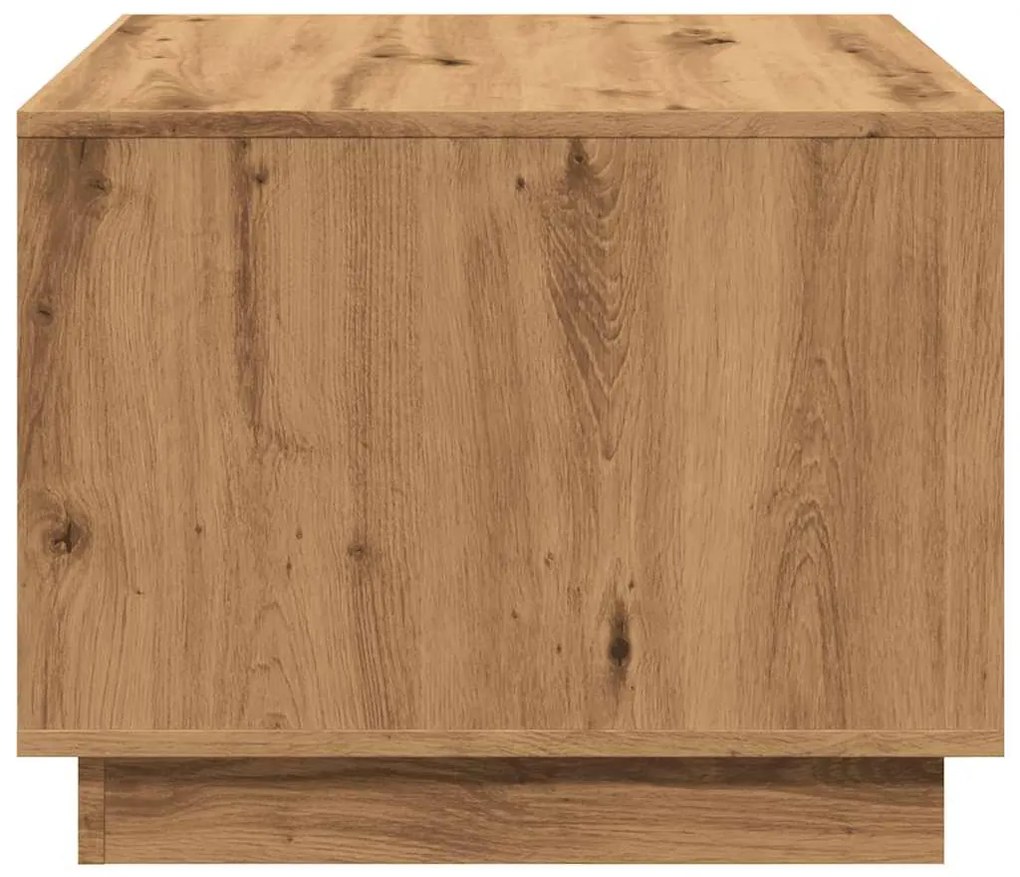 Τραπεζάκι σαλονιού Artisan Oak 55x55x42 cm Κατασκευασμένο ξύλο - Καφέ