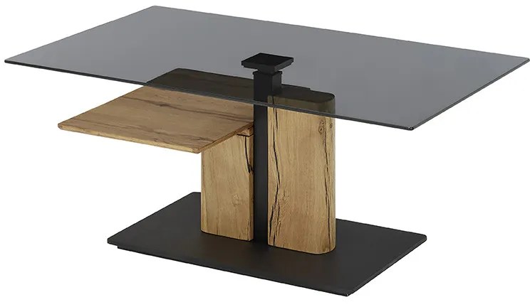 Bali Καρεκλα Relax Μαύρη + Υποπόδιο 83x86x102 cm