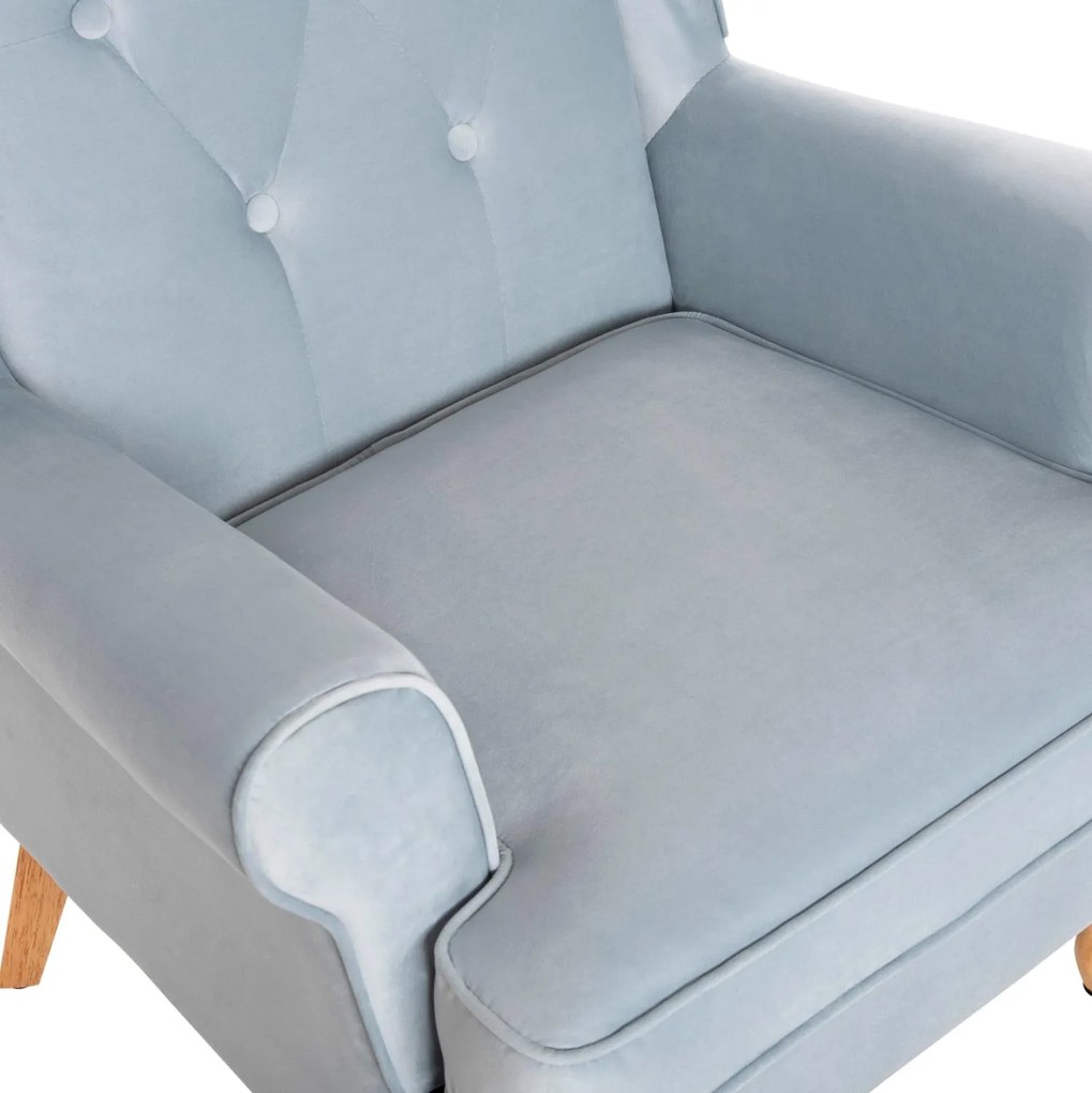 ΠΟΛΥΘΡΟΝΑ ΜΠΕΡΖΕΡΑ BRANDON BABY BLUE ΒΕΛΟΥΔΟ-ΠΟΔΙΑ ΣΕ ΦΥΣΙΚΟ 82,5x80x104Υεκ 82.5x80x104 εκ.