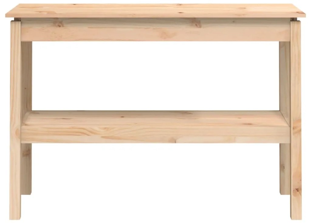 vidaXL Τραπέζι Κονσόλα 110 x 40 x 75 εκ. από Μασίφ Ξύλο Πεύκου