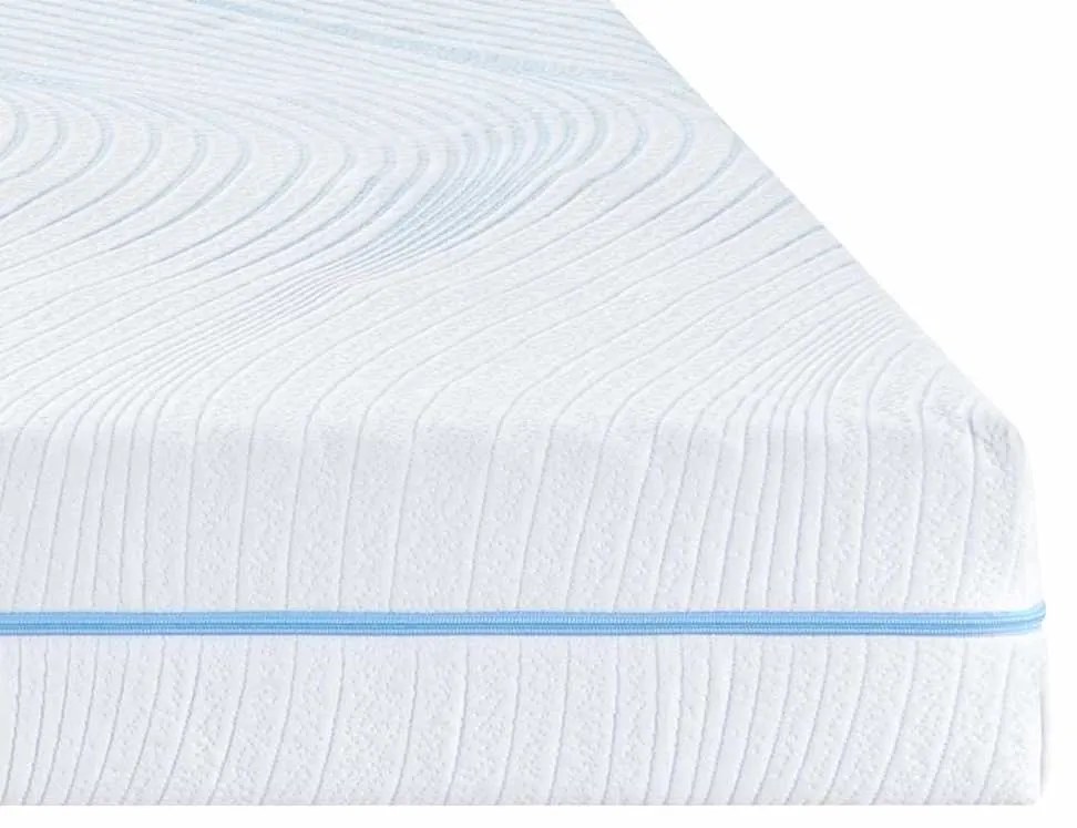 vidaXL Στρώμα Λευκό 90 x 200 cm Pěna