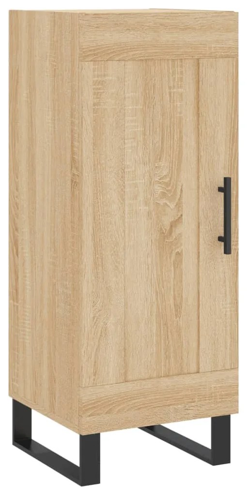 vidaXL Ντουλάπι Sonoma Δρυς 34,5x34x90 εκ. από Επεξεργασμένο Ξύλο