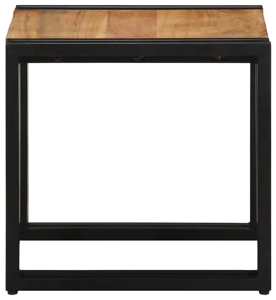 vidaXL Τραπεζάκι σαλονιού Καφέ 40 x 40 x 38 cm Μασίφ ξύλο ακακίας