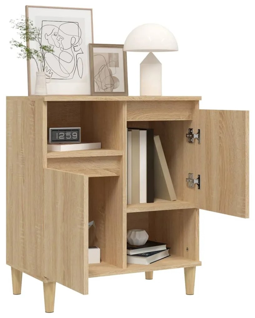 vidaXL Συρταριέρα Sonoma Δρυς 60x35x70 εκ. Επεξεργασμένο Ξύλο