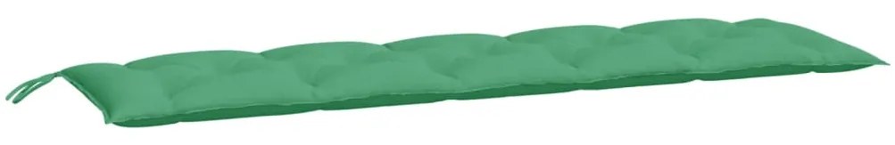 vidaXL Μαξιλάρι Πάγκου Κήπου Πράσινο 180x50x7 εκ. Ύφασμα Oxford
