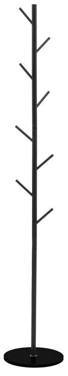 Καλόγερος Fori μαύρο μέταλλο 30x30x173εκ 30x30x173 εκ.