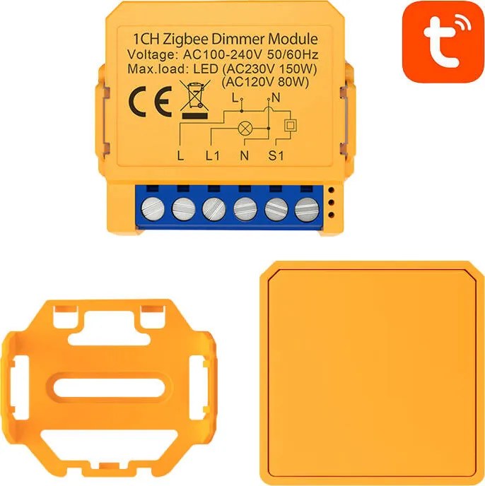 Smart socket switch ZigBee Avatto ZDMS16-1 TUYA