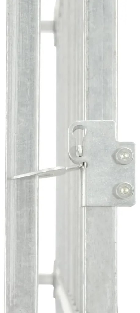 vidaXL Κλουβί Σκύλου Εξωτερικού Χώρου 150 x 150 x 200 εκ. με Στέγαστρο