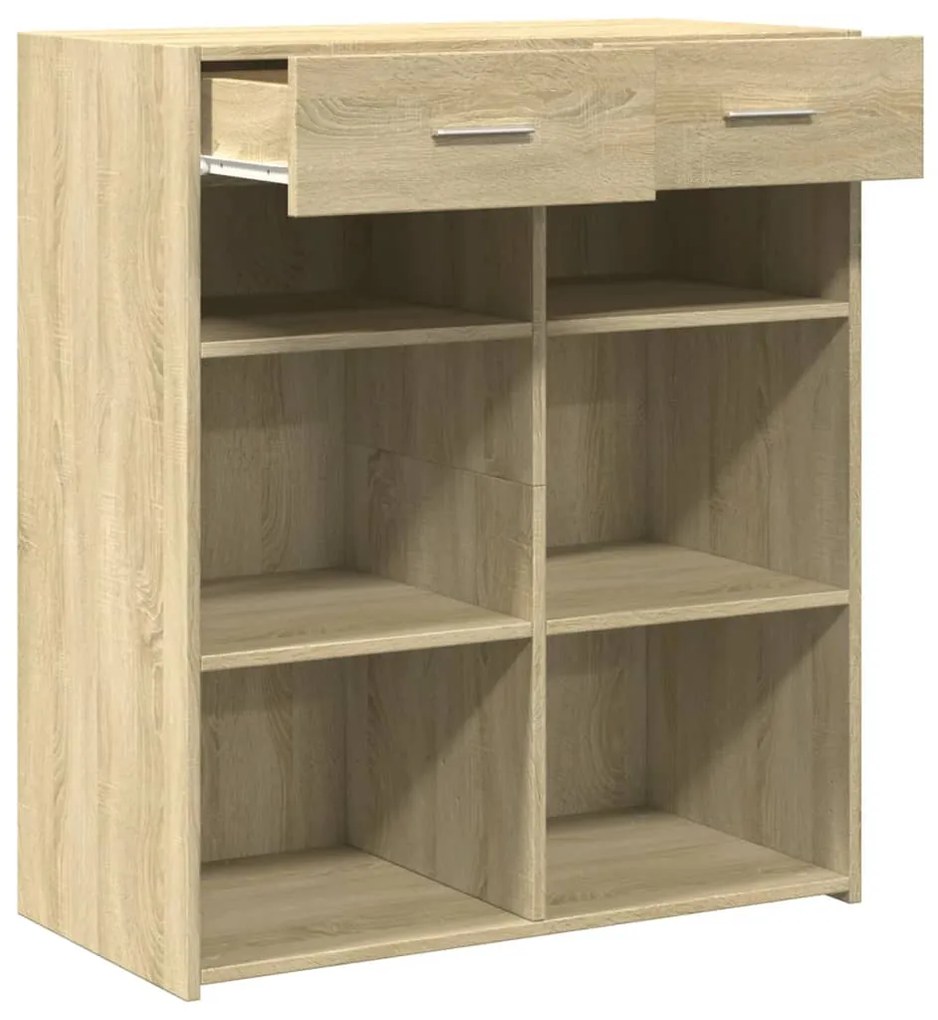 vidaXL Ντουλάπι Sonoma Δρυς 80x42,5x93 εκ. από Επεξεργασμένο Ξύλο