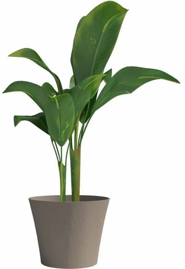 Βάζο Λουλουδιών Garden ID Χρώμα Τεφρόχρουν 30 x 27 cm