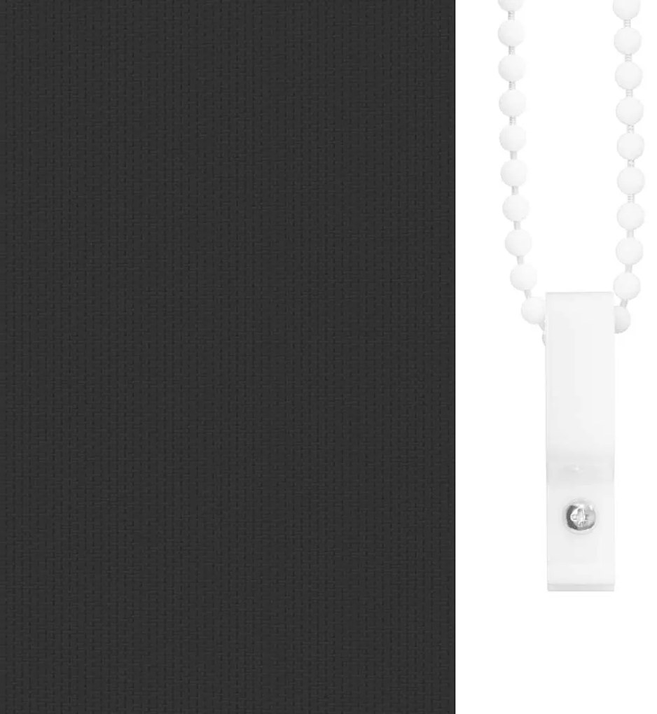 Roller Blind Blackout Μαύρο 55x175 cm Πλάτος υφάσματος 50,7 cm 4010885
