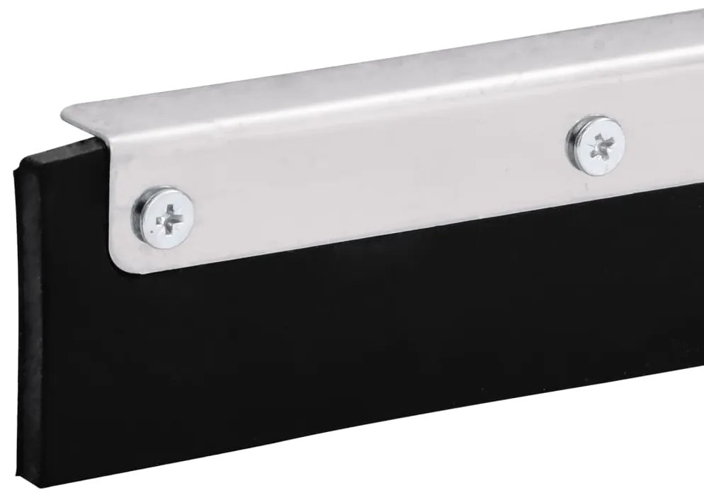 vidaXL Κεφαλή Σκουπίσματος Δαπέδου 60,5x2x5 εκ. Ατσάλι/Καουτσούκ