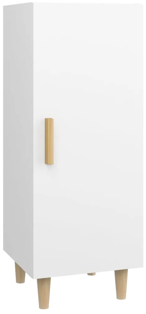 vidaXL Ντουλάπι Λευκό 34,5 x 34 x 90 εκ. από Επεξεργασμένο Ξύλο