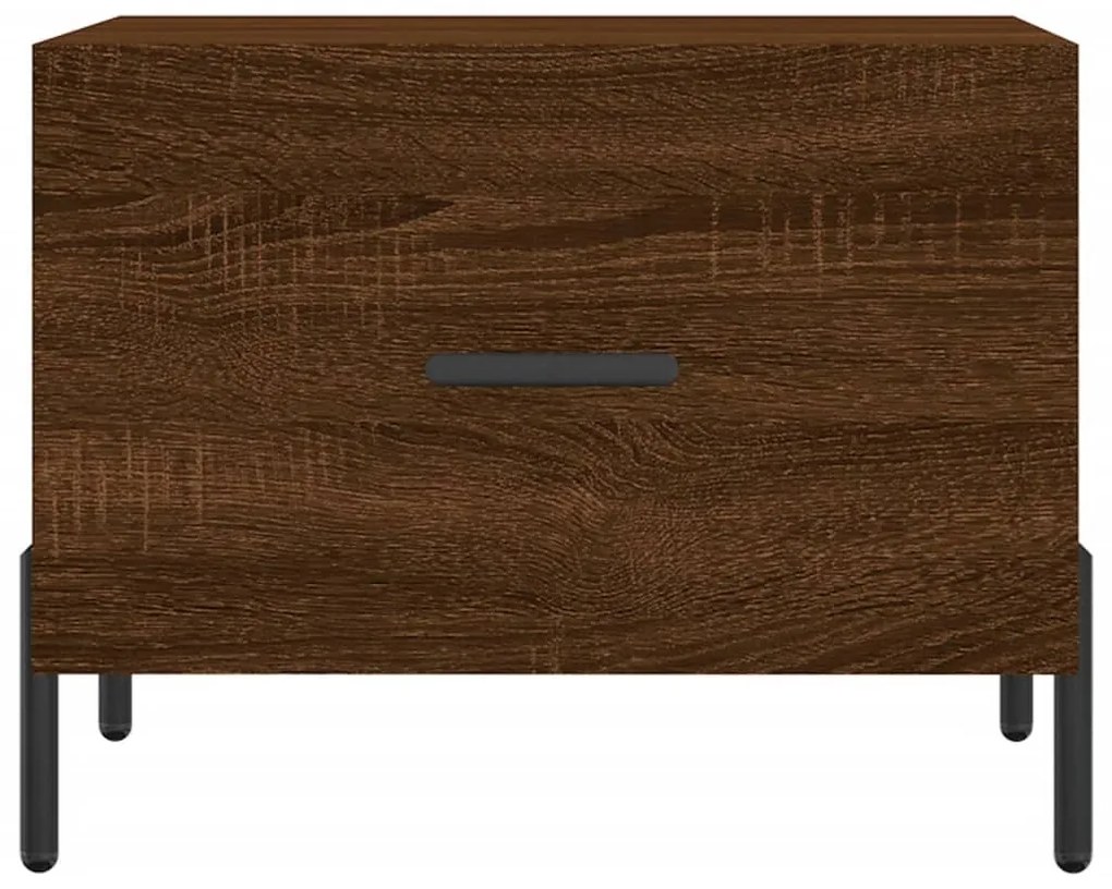 ΤΡΑΠΕΖΑΚΙΑ ΣΑΛΟΝΙΟΥ 2 ΤΕΜ BROWN OAK 50X50X40 ΕΚ ΕΠΕΞ. ΞΥΛΟ 829427