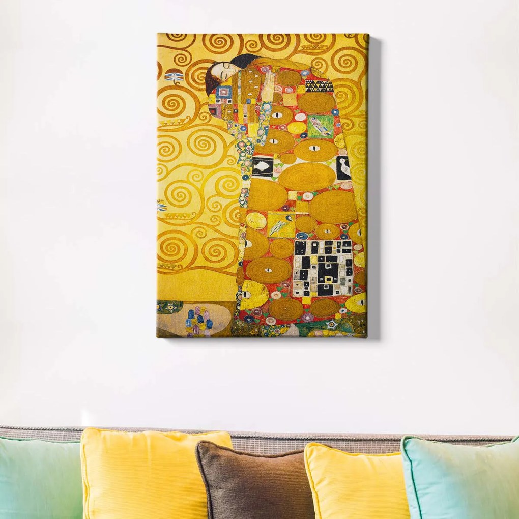 Πίνακας (50x70) A-G The Hug Gustav Klimt 529TCR1373