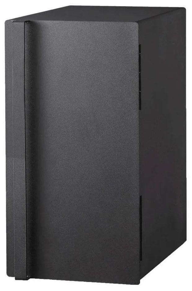 Ψωμιέρα Μεταλλική Tower Slim YMZK5681 22x34,5x41cm Black Yamazaki Ανοξείδωτο Ατσάλι